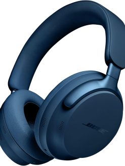Limited Edition Bose QuietComfort Ultra Wireless Noise Cancelling Headphones with Spatial Audio, Over-the-Ear Headphones with Mic, Up to 24 Hours of Battery Life, LUNAR BLUE
