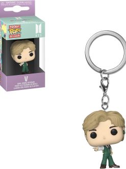 Funko Pocket Pop Keychain: BTS S2 Dynamite V, Action Figure 56034, Multi Color