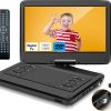Feihe 16.5" Inch Portable TV/DVD Player Combo with 14" HD Swivel Screen and Digital Tuner,HDMI Input, Built-in Battery, Dual Stereo High Volume Speakers, DVD Player with Remote