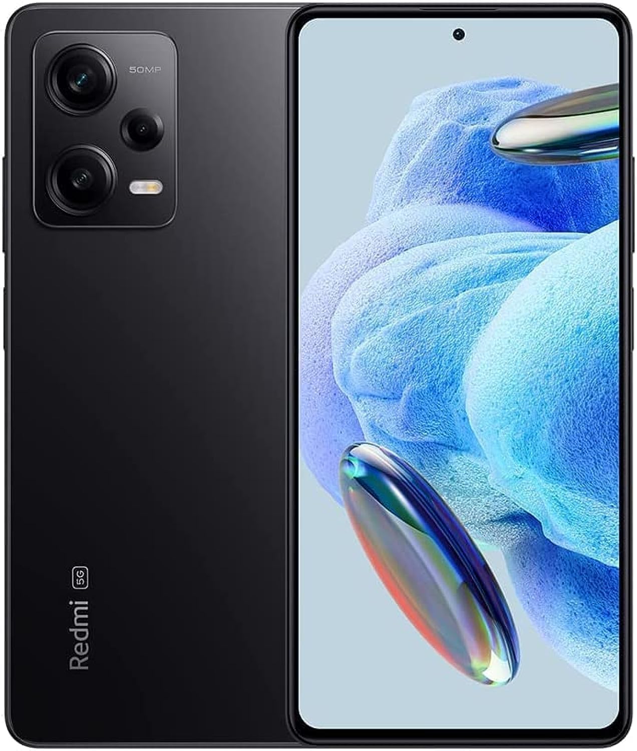 Xiaomi Redmi Note 12 Pro 5G (Midnight Black 8GB RAM, 256 Storage) - Flagship large camera sensor with OIS |Vivid 120Hz AMOLED display | Versatile MediaTek Dimensity 1080 | 67W turbo charging