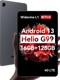 ALLDOCUBE iPlay50 Mini Pro NFE 8.4 inch Tablet,16GB(8+8) RAM 128GB ROM 512GB Expandable, Helio G99 Android Tablet with Widevine L1, 1920×1200 FHD+ Android 13 Tablet, 5MP/13MP 4G LTE GPS Bluetooth 5.2