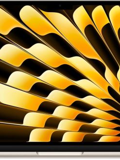 Apple 2024 MacBook Air (13-inch, Apple M3 chip with 8‑core CPU and 8‑core GPU, 16GB Unified Memory, 256GB) - Starlight (Renewed)