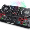 Numark PARTYMIX II - DJ Controller with Built-In Light Show, USB