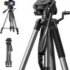 UGREEN Camera Tripod Stand 69'' Heavy Duty Stand Adjustable Professional Tripod Holder for iPhone Video Recording Compatible with Camera & Phone DSLR/SLR Canon EOS R8/R7/R6 Sony ZV 1F ZV E10
