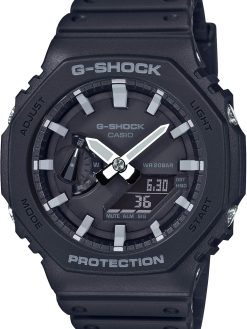 G-Shock Casio Unisex-Adult Quartz Watch, Analog-Digital Display and Plastic Strap GA-2100-1AER