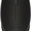 Logitech M171 Wireless Mouse for PC, Mac, Laptop, 2.4 GHz with USB Mini Receiver, Optical Tracking, 12-Months Battery Life, Ambidextrous - Black