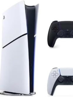 SIE Sony PlayStation 5 Slim Digital Edition with Extra Dualsense Black Controller - International Version