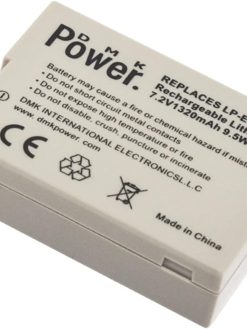 DMK Power LP-E8 1320mah Replacement Battery Compatible With Canon EOS 550D, EOS 600D, EOS 700D, EOS Rebel T2i, EOS Rebel T3i, EOS Rebel T4i, EOS Rebel T5i Cameras