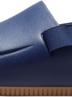Nike Calm Men's Mules (FD5130-400, Navy/Gum Medium Brown/Navy)