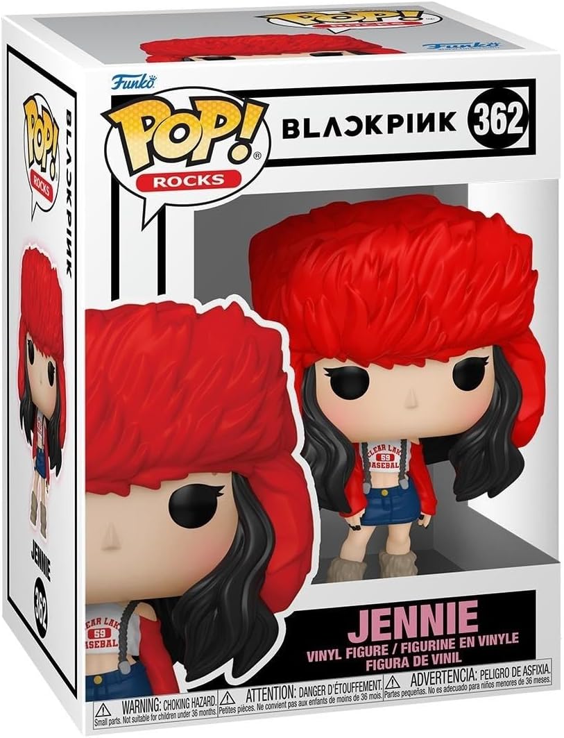 Funko Pop! Rocks: BLACKPINK - Jennie - Blackpink - Collectable Vinyl Figure - Gift Idea - Official Merchandise - Toys for Kids & Adults - Music Fans - Model Figure for Collectors and Display
