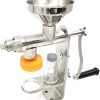 Household Manual Oil Press Machine Stainless Steel Hand Press Nuts Seeds Peanut Sesame Oil Expeller Multifunctional Easy-clean Oil Extr