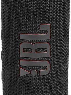JBL Flip 6 Portable IP67 Waterproof Speaker with Bold JBL Original Pro Sound, 2-Way Speaker, Powerful Sound and Deep Bass, 12 Hours Battery, Safe USB-C Charging Protection - Black, JBLFLIP6BLK