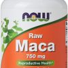 Now Foods Raw Maca 750 Mg 90 Veg Capsules
