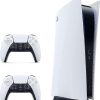 Playstation 5 Digital Edition Console Bundle with Extra DualSense Controller