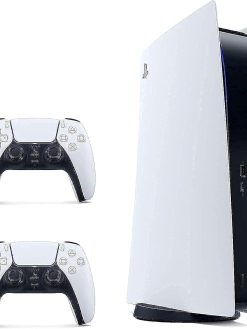 Playstation 5 Digital Edition Console Bundle with Extra DualSense Controller