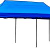 Outdoor Waterproof Tent 3M x 6M in Red and Blue Color Heavy Duty Canopy for Events Parties Camping Weddings Markets UV Resistant Gazebo Shelter with Easy Setup