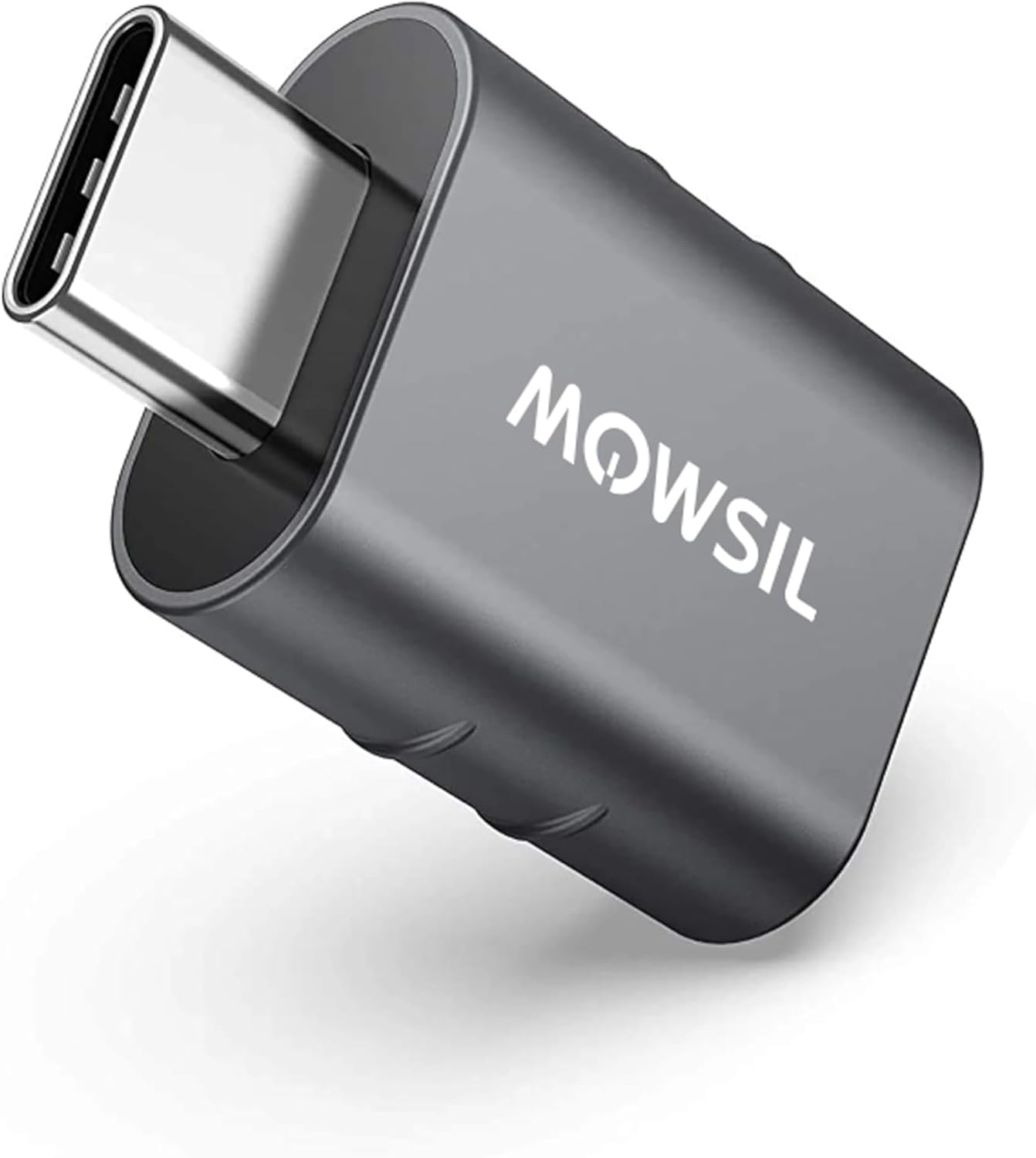 MOWSIL USB C to USB A Adapter, 5Gbps High Speed USB to USB C Extender, USB C Male to USB A Female Converter Charging & Sync for iPhone 15, Laptops Logitech StreamCam VR Link Adapter
