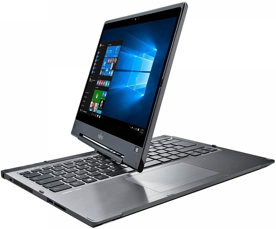 Fujitsu LifeBook T937 Renewed Business Laptop PC. | intel® Dual-Core™ i7-7600U Up to 3.9 GHz. CPU | 8GB RAM | 512GB SSD | 13.3" Touchscreen 360° | Windows | Black | (Renewed)