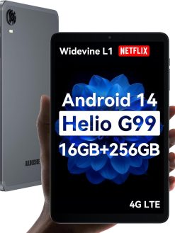 ALLDOCUBE Android 14 Tablet, 8.4 inch Helio G99 iPlay 60 Mini Pro Tablet, 16GB RAM 256GB ROM 512GB Expandable, FHD 1920x1200 Display, Widevine L1, 6050mAh, 5MP/13MP Camera, 4G LTE Bluetooth 5.2