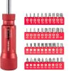 Thorstone Inch Pound Torque Screwdriver Wrench Set with 40 S2 Bits, 1/4'' Drive, 10-70 In-lbs for Maintenance, Tool use, Bike Repair, and Mounting