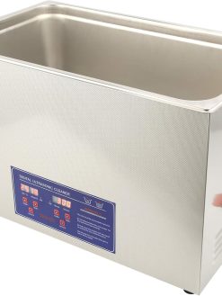 Eujgoov Timer Digital Using 1.1mm SUS304 Thick Stainless Steel for Auxiliary Experiments (PS-100A)(UK PLUG 220V)