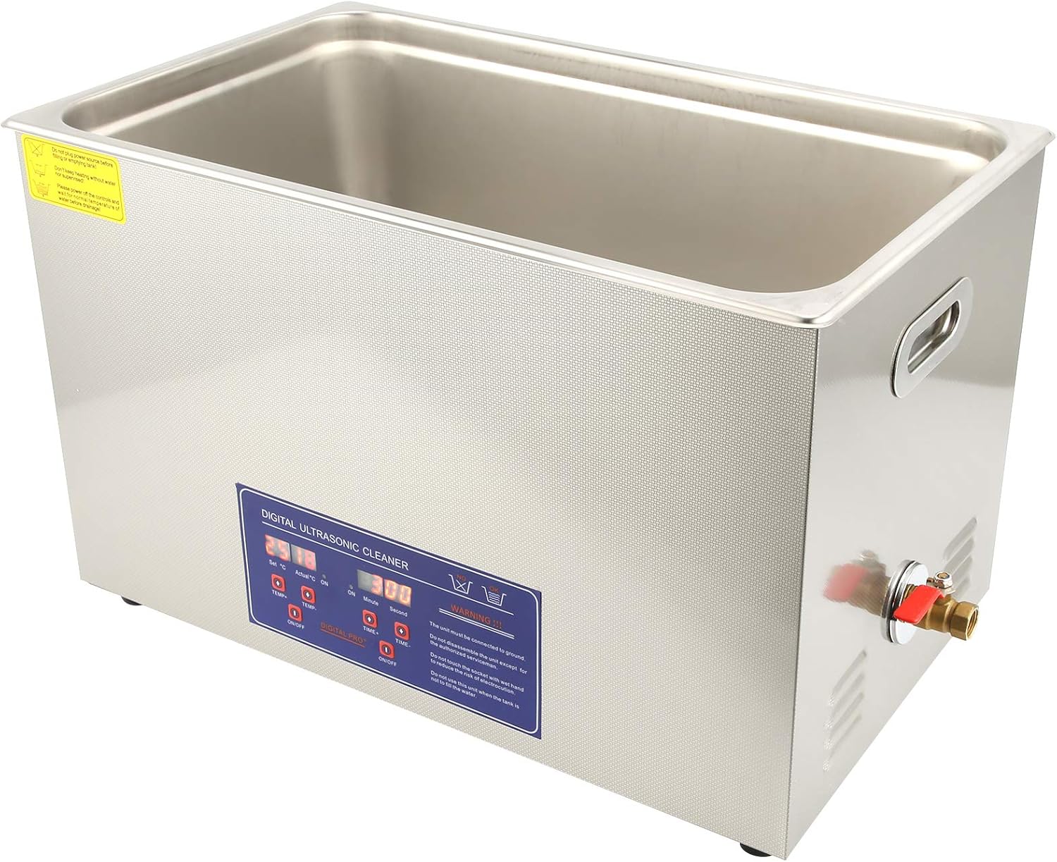 Eujgoov Timer Digital Using 1.1mm SUS304 Thick Stainless Steel for Auxiliary Experiments (PS-100A)(UK PLUG 220V)