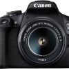 Canon EOS 2000D + EF-S 18-55mm f/3.5-5.6 IS II SLR Camera Kit 24.1 MP CMOS 6000 x 4000 Pixels Black – Digital Camera (24.1 MP, 6000 x 4000 Pixels, CMOS, Full HD, 475 g. Black)