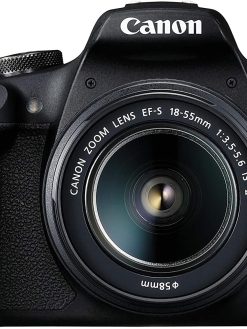 Canon EOS 2000D + EF-S 18-55mm f/3.5-5.6 IS II SLR Camera Kit 24.1 MP CMOS 6000 x 4000 Pixels Black – Digital Camera (24.1 MP, 6000 x 4000 Pixels, CMOS, Full HD, 475 g. Black)