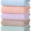 SUSOO 5 Pack Microfiber Coral Velvet ighly Absorbent Hand Towels, Quick Drying, Soft, Highly Absorbent Bath Towels, Washcloths for Showering, Face, Gym,Travel, Beach, Bathroom Towels Set – 75cm x 35cm