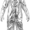 Trumego Heat Resistant Suit Anti Thermal Radiation Suit 1000-1200 Degree Fireproof Composite Aluminium Foil Coveralls