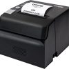 OSCAR POS88C 80mm Thermal Bill POS Receipt Printer USB+LAN with Auto-Cutter & Kitchen Beep, ESC-POS Support, Black Color