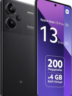 Xiaomi Redmi Note 13 Pro+ Plus 5G (for Tmobile Mint Tello & Global) (256GB + 8GB) 6.67" 200MP Triple Cam Nfc (Midnight Black)
