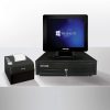 OSCAR Value Your Business Point of Sale POS System Core i5 / 4GB RAM / 128 SSD | 15" Touchscreen POS Terminal + Thermal Receipt Printer 80mm + Cash Register Drawer 5Notes 8Coins (Without POS Software)