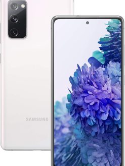 Samsung Galaxy S20 FE 5G Mobile Phone; Sim Free Smartphone - 256GB - Cloud White (UK Version) Dual sim (Qualcomm 8250 Chip ) (Renewed)