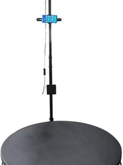 360 Photo Booth, 360 Camera Booth, for Wedding Party, Birthday Slow Motion Rotating Photo Booth with Adjustable Shooting Photo Booth Stand (Size : 68cm26.8 in)