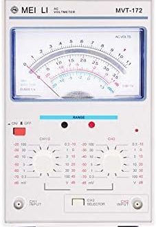 MCH Measuring frequency of 5hz-1mhz double needle millivoltmeter MVT-172