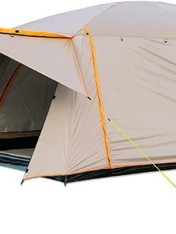 Adventure Lab Large Tent 6-10 person | Family Cabin Tents | 2 Rooms,3 Doors and 3 Windows | Straight Wall | Waterproof Double Layer | Big Tent for Outdoor,Picnic,Camping,Family Gathering