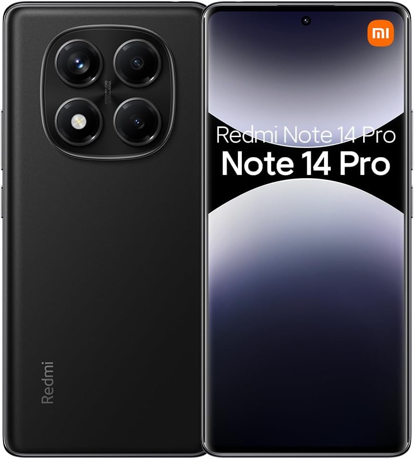Redmi Note 14 pro Midnight Black 8G RAM 256G ROM