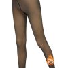 Mitid Women's Fleece Lined Thermal Pantyhose Translucent Opaque High Waisted Warm Sheer Tight, Thick - 200g, One Size, Black