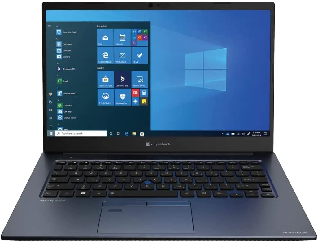 Toshiba Dynabook Portege X40-J Renewed Business Laptop | intel® Quad-Core™ i7-1185G7 Up to 4.80 Ghz. CPU | 32GB RAM | 512GB SSD | 14.1 inch FHD Non-Touch Display | Windows | (Renewed)