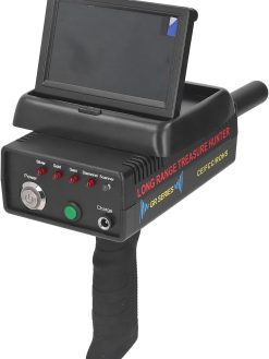 Sorandy LCD Display 98.4ft Depth 4921.3ft Long Range Detection Professional Gold Detector, Metal Detector, High Accuracy Gold Finder with Microelectronic Processor, for Adults (UK Plug)