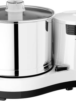 Butterfly Smart 2 Litres Table-Top Wet Grinder|150 Watts|Shockproof ABS Body| Coconut Scrapper Attachment|2 stones with 4-Way Grinding| Stainless Steel Drum | 2 Years Manufacturer's Warranty | White