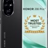 HONOR 200 Pro 5G (Black, 12GB + 512GB) | 6.78-inch AMOLED Quad-Curved Display | 50MP Triple Camera with Dual OIS | 50MP Selfie Camera | Snapdragon 8s Gen 3 | MagicOS 8.0
