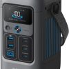 Anker SOLIX C200 DC Power Bank Station (60,000mAh), 192Wh Portable Power Station, LiFePO4 Battery, 200W Solar Generator, For Outdoor Camping, Traveling, and Emergencies (Optional Solar Panel)