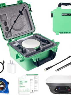 SingularXYZ E1 GNSS GPS RTK Base Station Land Surveying Equipment Total Station GNSS Receiver High Accuracy Static Surveying, Coodinates Collection, Point Surveying