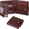TERRIFI Genuine Leather Wallets for Men, Leather Multi-Functional RFID Blocking Wallet with 17 Credit Card Slots, Multi Card Holder Slim Mens Wallet with Zipper Coin Purse, Bifold Wallet