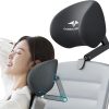 Quincry Memory Foam Headrest Attachment for Office Chair, Attachable Chair Head Rest, Desk Chair Neck Support, Elastic Sponge Head Pillow Adjustable Height and Angle