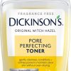 Dickinson's Original Witch Hazel Pore Perfecting Toner, 100% Natural, 16 Ounce Fragrance free