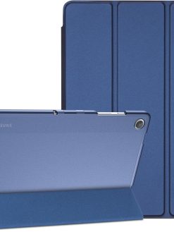 ProCase Smart Case for Galaxy Tab A9 Plus/A9+ 5g 11 Inch 2023 SM-X210 SM-X215 SM-X216 SM-X218, Slim Stand Hard Back Shell Protective Cover Folio Case for Galaxy Tab A9 Plus 2023 -Navy