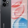 Honor 400 DUAL-SIM 256GB ROM + 8GB RAM (GSM only | No CDMA) Factory Unlocked 5G SmartPhone (Midnight Black) - International Version